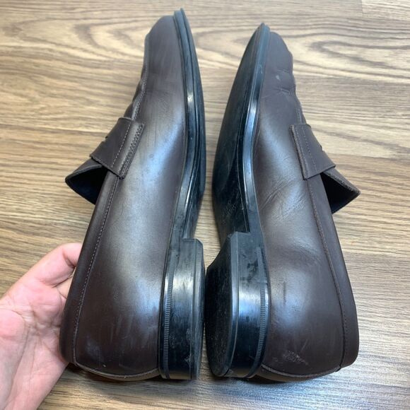 Allen Edmonds Salerno Penny Loafer - Size 9.5 D Men’s Brown Slip On main image 4